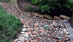 landscape and garden drainage solutions