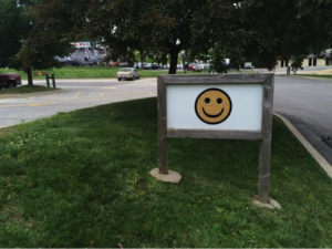 Smiley Face Sign Pic